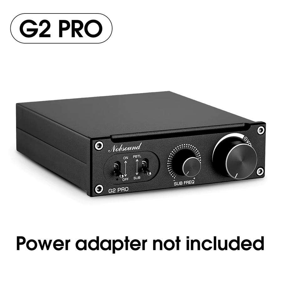 Douk Audio G2 PRO Hi-Fi Mono Subwoofer Verstärker mit 300W Leistung in Schwarz - Bild 5