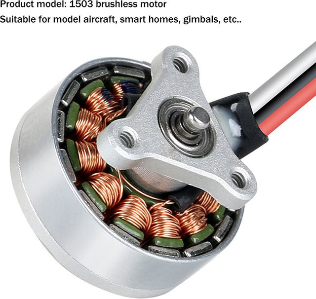 AyS 1503 Flugzeug-Brushless-Motor, RC Elektromotor für 4-Achsen-Ferngesteuerte Flugzeuge - Bild 1