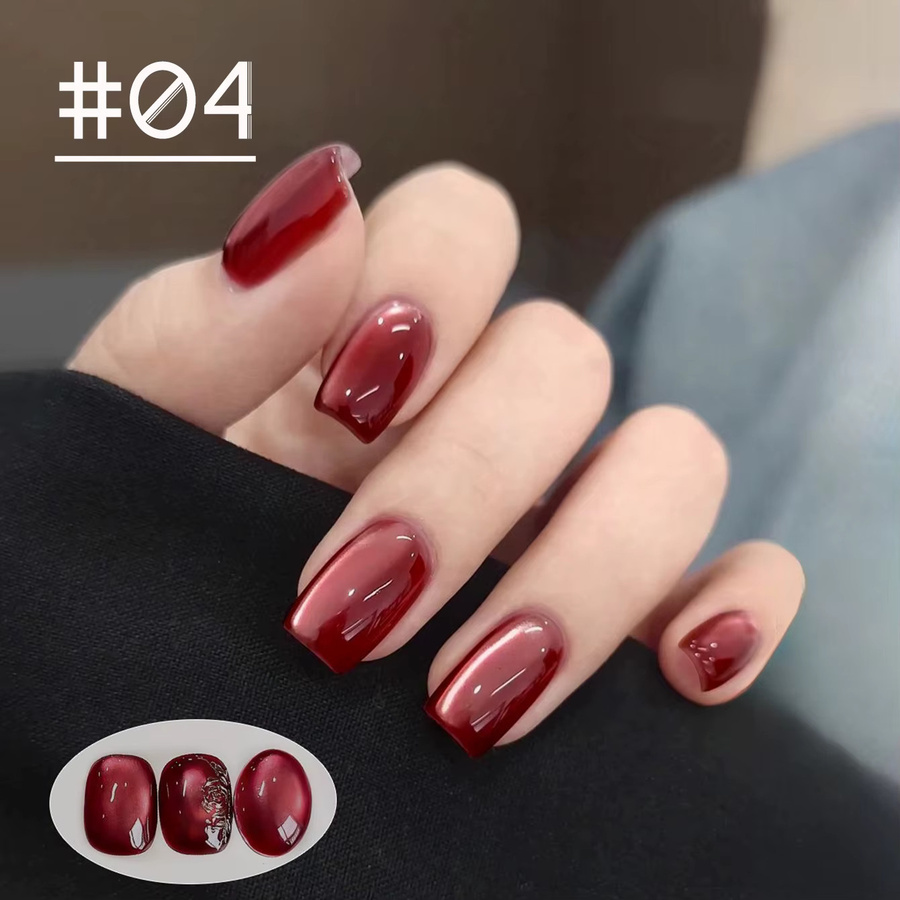 WS Gel-Nagellack, Rot-Violett - Bild 6