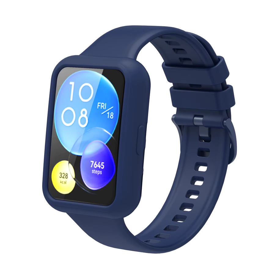 Huawei Silikonhülle für Watch Fit 2, Schwarz - Bild 3