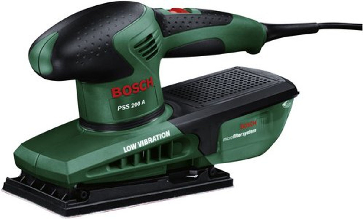 Bosch Schwingschleifer PSS 200 A in Grün und Schwarz - Bild 2