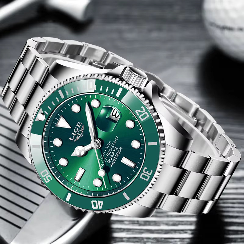 LIGE Armbanduhr, Quarz, Herren - Bild 2