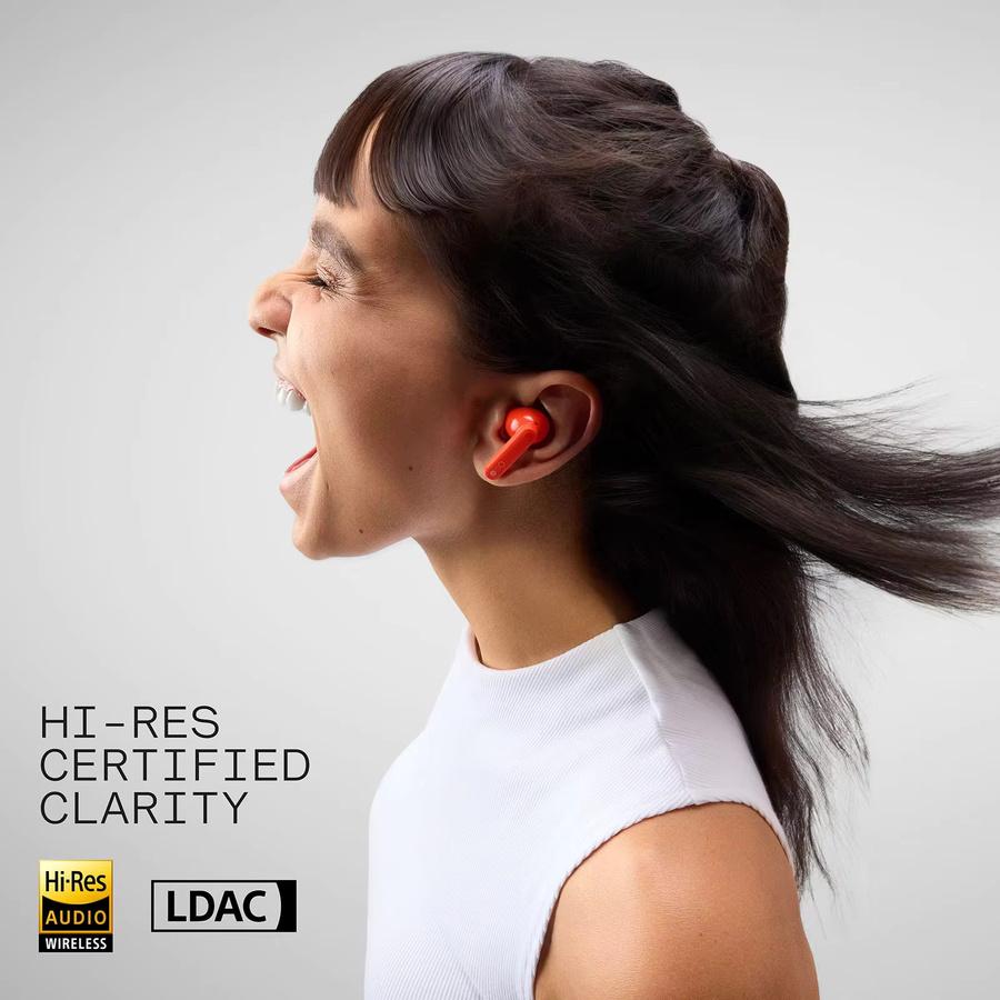 CMF Buds Pro 2 True Wireless In-Ear Kopfhörer mit 50 dB Hybrid Active Noise Cancellation in Grau - Bild 3