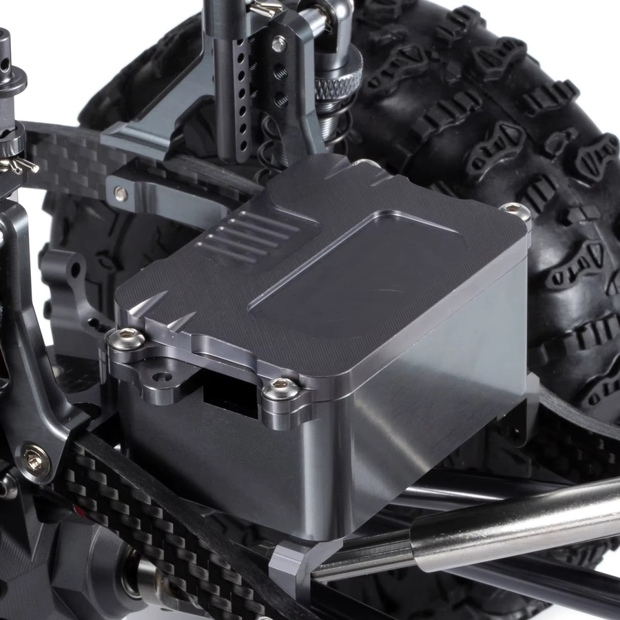RC Crawler 1:10, Offroad-Truck, Vollmetall-Chassis-Kit, Räder - Bild 5
