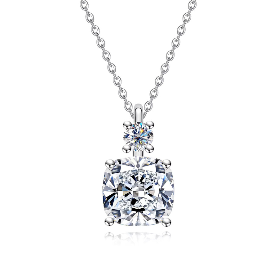 AnuJewel Anhänger, Moissanit, 925 Silber, Damen - Bild 1