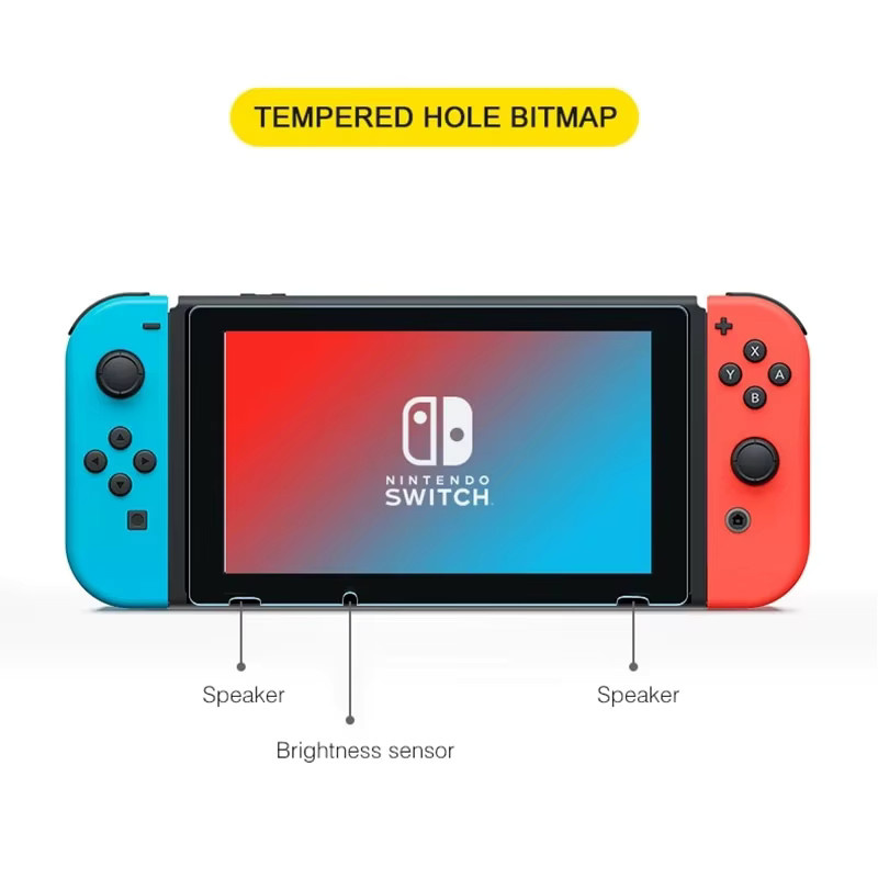 Ultra HD Displayschutzfolie aus gehärtetem Glas für Nintendo Switch OLED und Nintendo Switch Lite, transparent - Bild 6