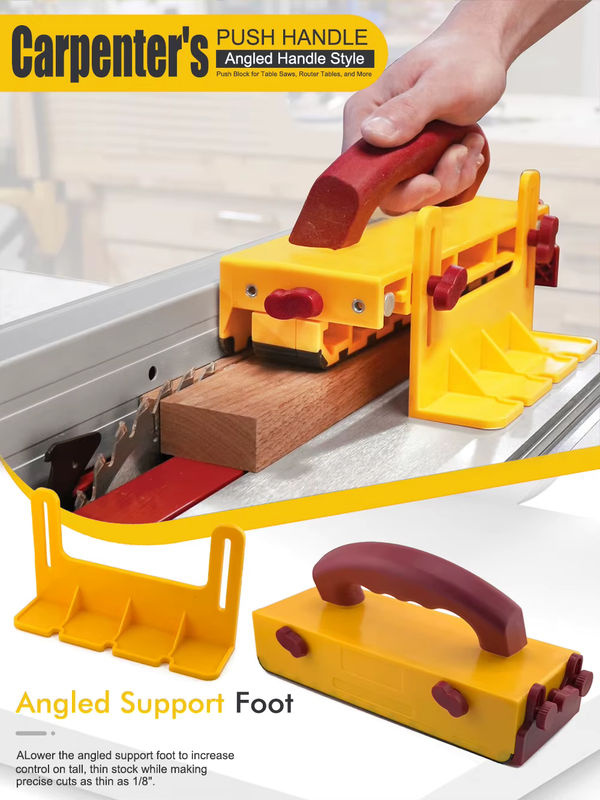 QDS Schubblock für Tischkreissägen, Frästische und Bandsägen für präzise und sichere Schnitte - Bild 7