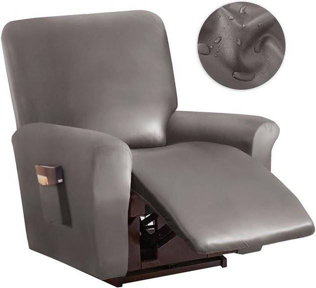 Wasserdichter Liegestuhlbezug von YZFZP aus Polyester in Beige für 1 Sitz - Bild 1