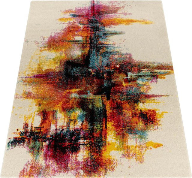 Teppich Horizon in mehrfarbigem Vintage-Design mit abstraktem Muster, B/B: 200 x 290 cm - Bild 1