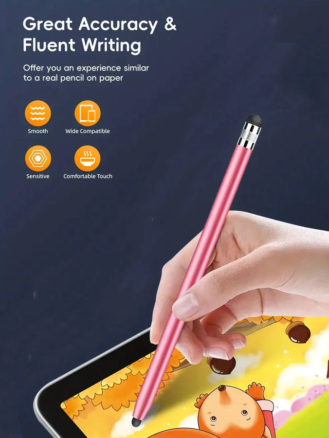 KYNOVATION Kapazitiver Stylus mit Gummispitze für Android-Tablets und alle Touchscreen-Geräte - Bild 3