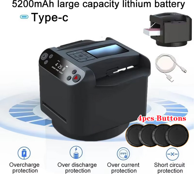 Dreamburgh 2-in-1 Rotierender automatischer Kartenhändler, Kartenmischer, Schwarz - Bild 1