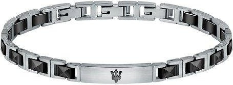 Maserati Jewels Edelstahlarmband, Schwarz, Herren - Bild 1