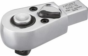 Hazet Einsteck-Umschaltknarre 6404-1S mit 1/2 Zoll Antrieb und 14 x 18 mm Vierkant in Silber - Bild 1
