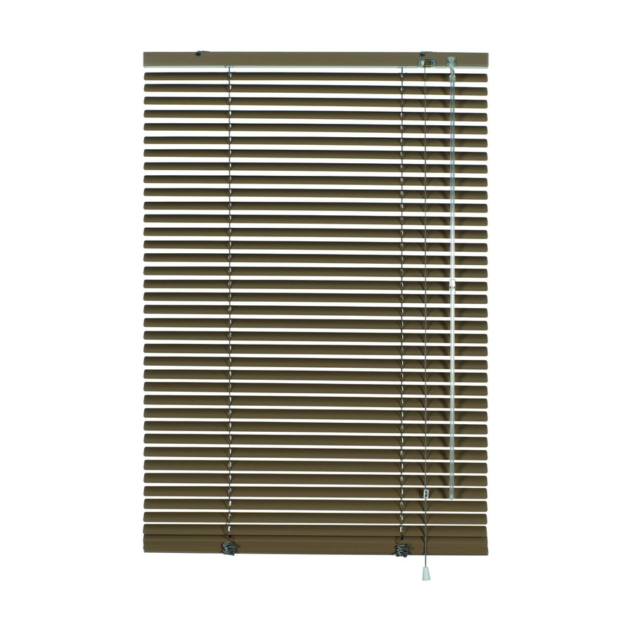 Gardinia Aluminium Jalousie Mocca B: 40 cm, H: 175 cm - Bild 2