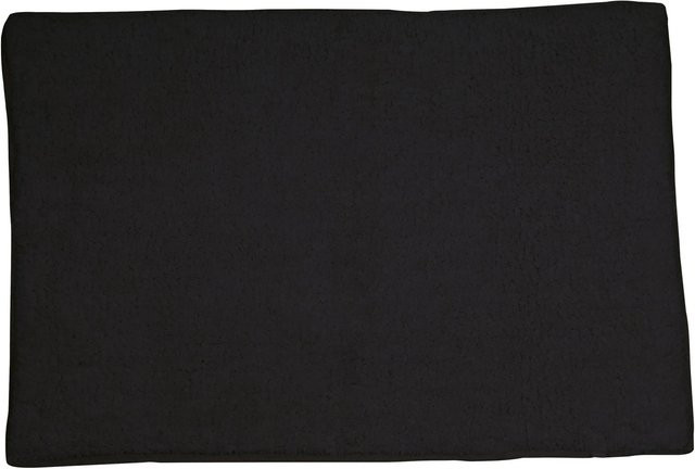 MSV Badteppich aus Baumwolle in Schwarz, Breite: 70 cm, Tiefe: 45 cm - Bild 1