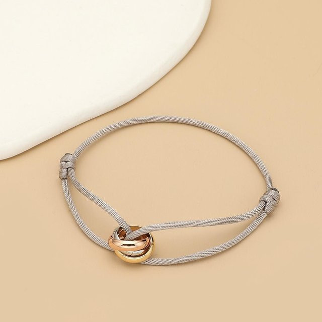 FASHION A JEWELRY Armband, Edelstahl, Grau, Unisex - Bild 1