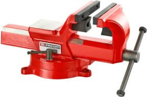 Facom Schraubstock mit Drehteller in Rot, 150 mm - Bild 1