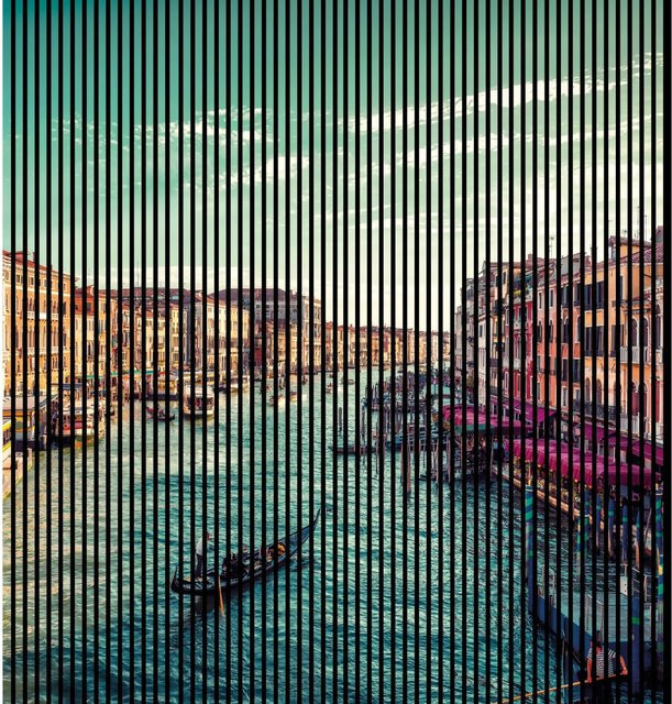 FN Acustico Akustikplatte Venedig in Bunt aus PET und MDF, H x B x T: 2400 x 2253 x 19 mm - Bild 1