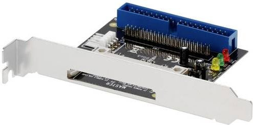 DeLOCK IDE zu Compact Flash Kartenleser in Silber für CF I, CF II und Microdrive - Bild 1