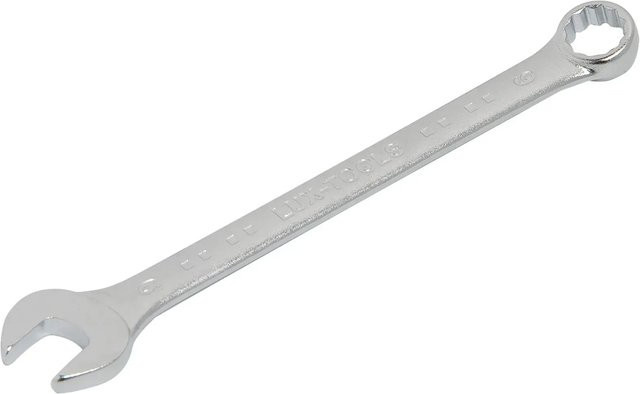 LUX-TOOLS Gabelringschlüssel 9 mm aus Chrom-Vanadium in Silber - Bild 1