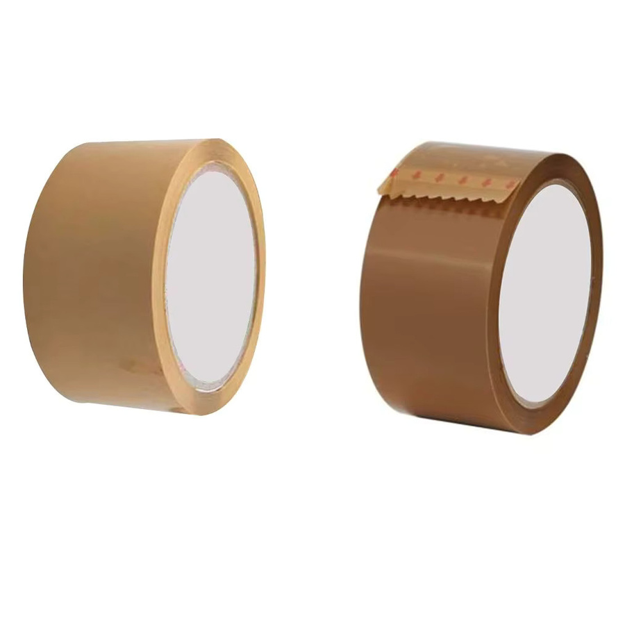 Selbstklebendes Paketband in Bunt und Braun, abbaubare Versandtasche aus Kunststofffolie, Breite: 48 mm, Länge: 45 Meter - Bild 2