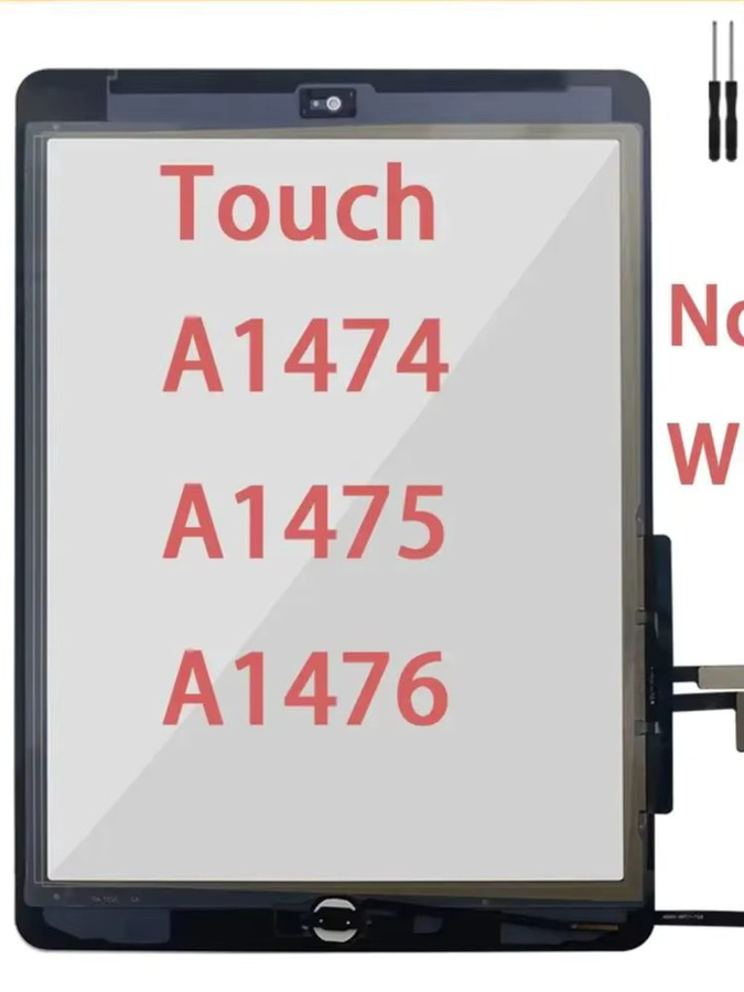 Apple iPad 5. Generation 2017 Ersatz Touchscreen Digitizer in Schwarz für Modelle A1474 A1475 A1476 - Bild 3