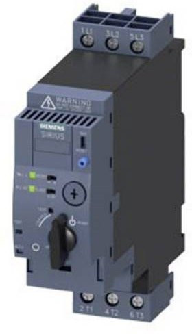 Siemens Direktstarter 3RA6120-1AB34 in Grau mit 0,4A Nennstrom und 0,09kW Motorleistung bei 400V - Bild 1