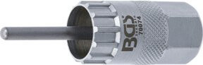 BGS Verschlussring-Einsatz mit Zentrierstift in Silber - Bild 1