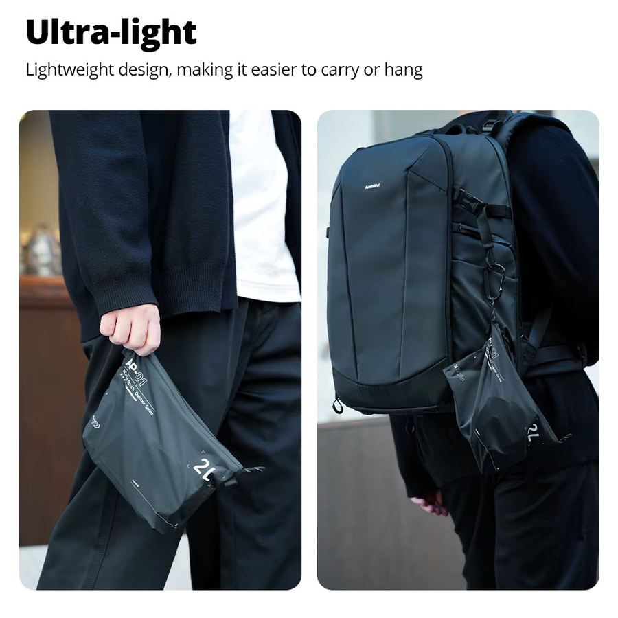 AMBITFUL AP01 Mehrzweck-Tragetasche wasserdicht, Schwarz, für Kamera, Blitz und Speedlite - Bild 3