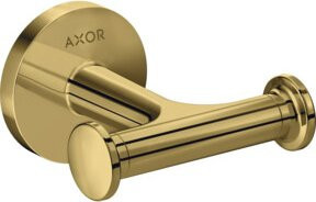 Hansgrohe Axor Doppel-Handtuchhaken zur Wandmontage in Poliert Gold Optik - Bild 1