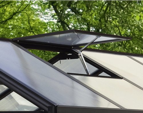 Vitavia Alu-Dachfenster für Gewächshäuser Zeus und Zeus Comfort, Schwarz, B/T: 72,9 x 69,1 cm - Bild 2
