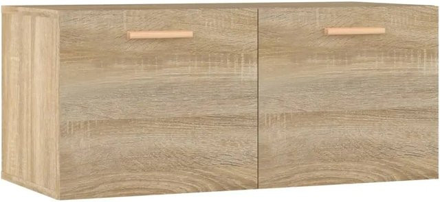 vidaXL Wandschrank Sonoma-Eiche in skandinavischem Design, B/T/H: 80 x 35 x 36,5 cm - Bild 1