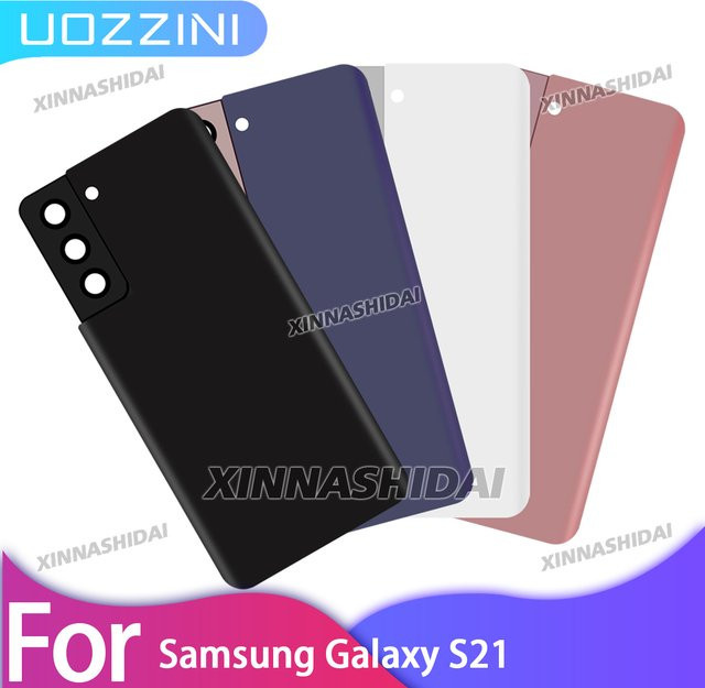 Samsung Galaxy S21 Glas-Rückseitenabdeckung Gehäuse in Purple - Bild 1