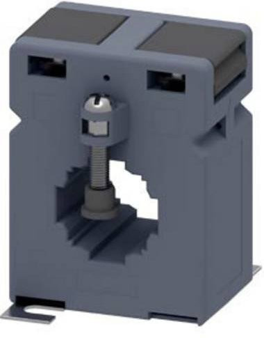 Siemens Stromwandler 4NC5225-2CE21 grau, 1-phasig, Primärstrom 400A, Sekundärstrom 5A, Leiterdurchführung Ø: 28mm - Bild 1