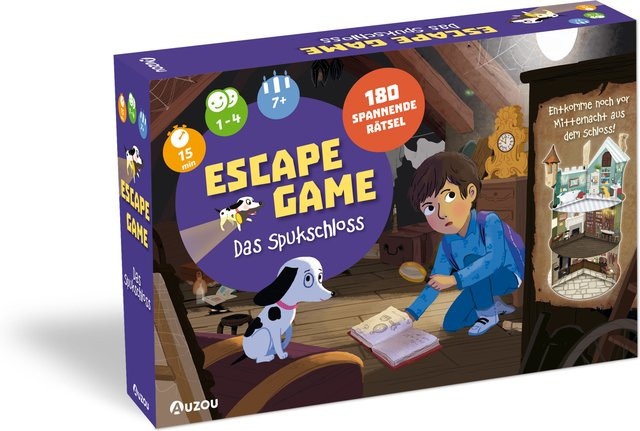 AUZOU Escape Game Das Spukschloss ab 7 Jahren - Bild 1