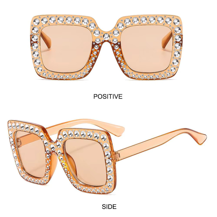 Gootrades Sonnenbrille Kinder, quadratisch, Vollrand, Kunststoff - Bild 4