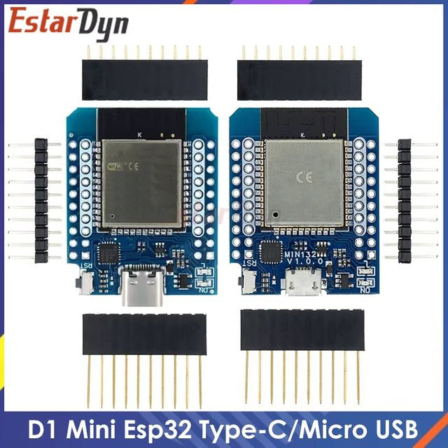 Estardyn D1 Mini ESP32 Development Board mit WiFi und Bluetooth für Internet of Things Anwendungen - Bild 1