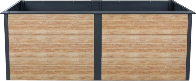 Westmann Hochbeet Primus-Multi XL aus Metall in Anthrazit, B/T/H: 200 x 100 x 77 cm - Bild 1