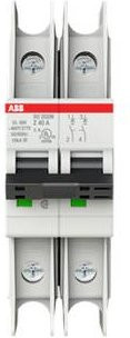 ABB SU202M-Z40 Leitungsschutzschalter 40A 440V Grau - Bild 1