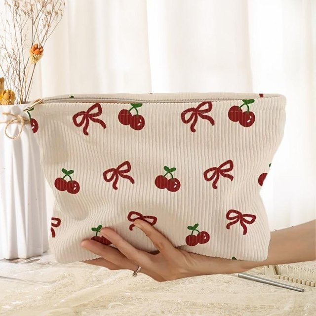 Ruidi bb Kosmetiktasche mit Herzmuster, Unisex - Bild 1