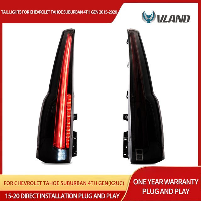 Vland LED-Rücklichter für Chevrolet Tahoe und Suburban der 4. Generation (2015-2020, K2UC) - Bild 1