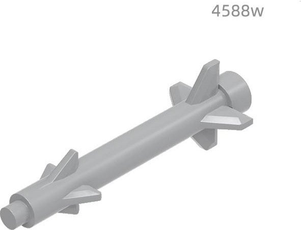 Yiran toy Weltraum Raketen-Bausteine-Set, 10-teiliges Set, grau, ab 6 Jahren - Bild 1