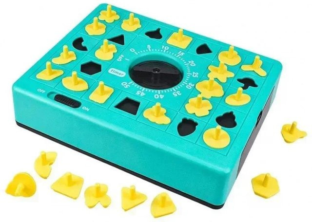 Interesting toys Kinder Zeitbrett Puzzle, Spielzeugset, grün, ab 14 Jahre - Bild 1