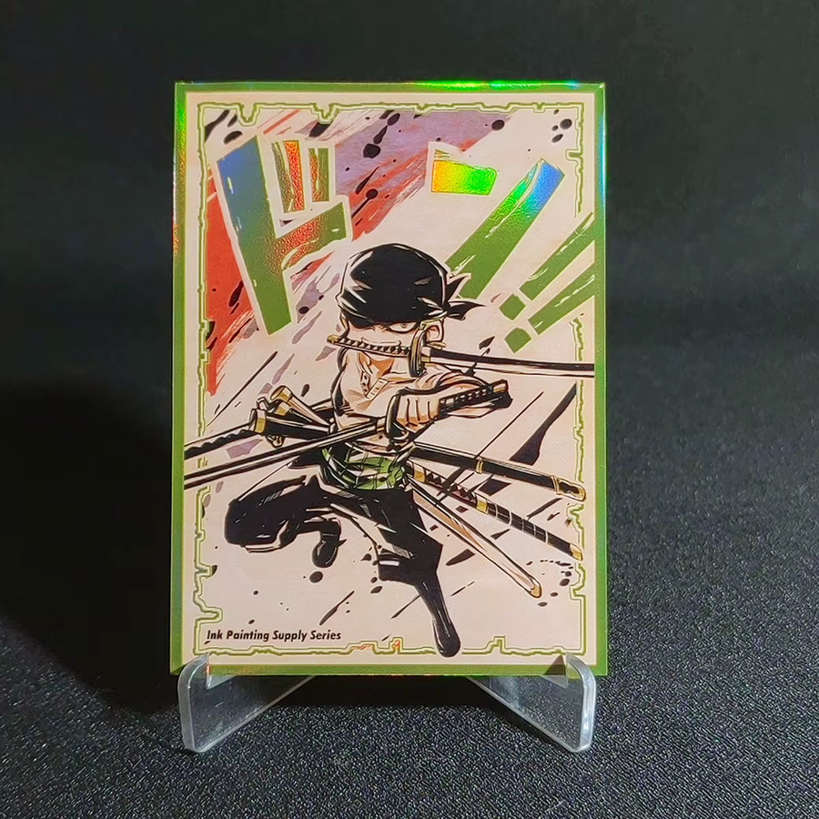 Bandai Zoro Laser Anime Kartenhüllen, 60-teiliges Set, Bunt / Mehrfarbig - Bild 2
