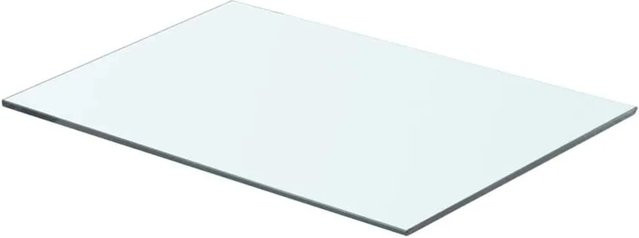 vidaXL Regalboden Glas Transparent B: 50 cm, T: 30 cm - Bild 1