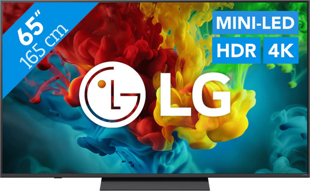 LG QNED83 Mini-LED 4K UHD Smart TV in Schwarz, 65 Zoll - Bild 1
