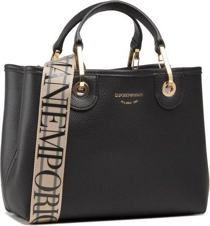 Emporio Armani Shopping Bag Set, Damen, Schwarz, Grau - Bild 1