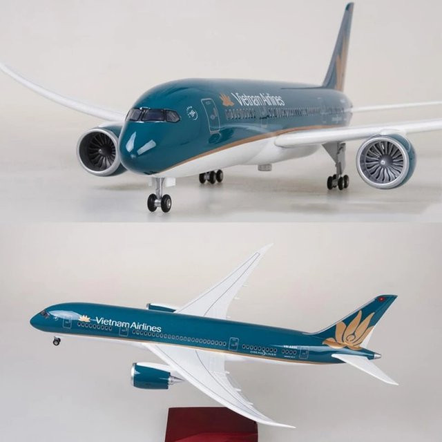 ZOCO B787 Vietnam Airlines Flugzeug Modell, 1:130, mit Licht, ab 14 Jahren - Bild 1