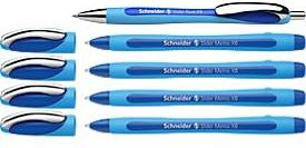 Schneider Kugelschreiber Set mit 4x Slider Memo XB und 1x Slider Rave XB in Blau - Bild 2