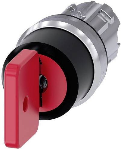 Siemens Schlüsselschalter 3SU1050-4FL11-0AA0 in Rot mit IP69K Schutzart - Bild 1